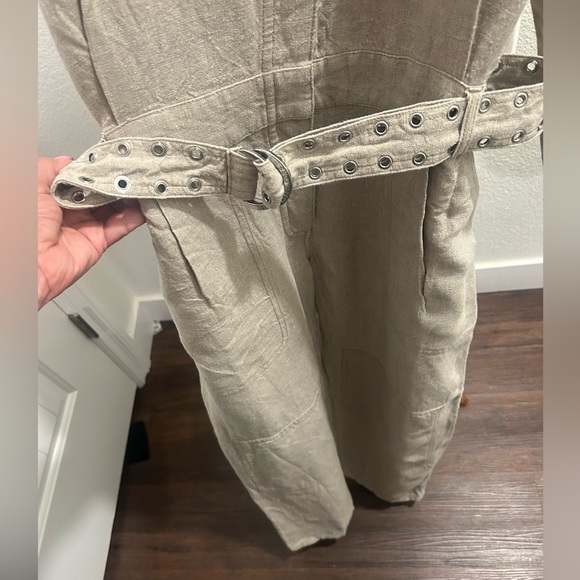 Michael Kors Linen Jumpsuit - Picture 3 of 4